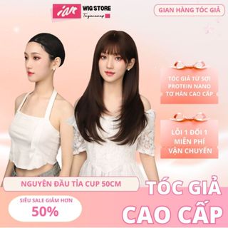 Tóc Giả Nguyên Đầu iAn Tỉa Layer Cao Cấp