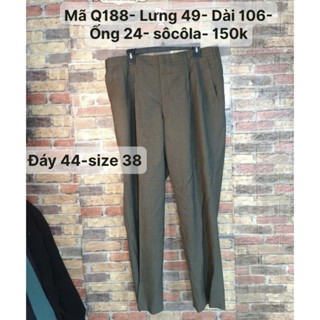 [SIZE 28 đến size 38] Quần vải, QUẦN KAKI, quần tây nam bigsize 2hand hiệu- secondhand (2hand) Ngọc Cát Tường 2hand