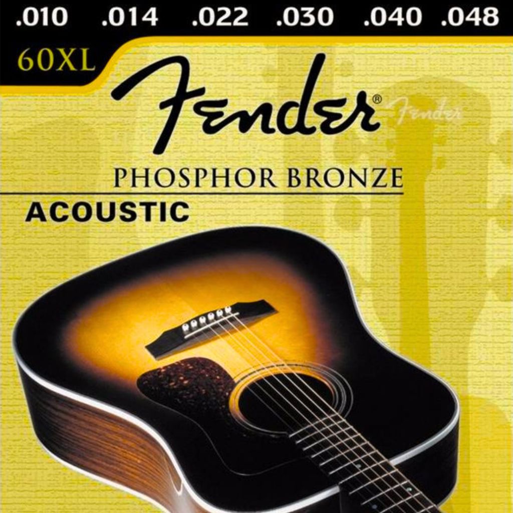 Dây Đàn Guitar Acoustic Fender 60XL