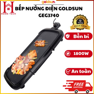 Bếp Nướng Điện Goldsun GEG3740 Không Khói Công Suất 1800W Nướng Nhanh, Tện Lợi, Bảo Hành Chính Hãng