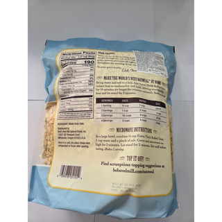 Yến mạch cán cỡ dày hiệu bob's red mill (907g) nhập khẩu Mỹ