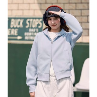 [Cotton 400GSM] Áo khoát hoodie zip khoá đôi, kiểu dáng tối giản phong cách Nhật Bản