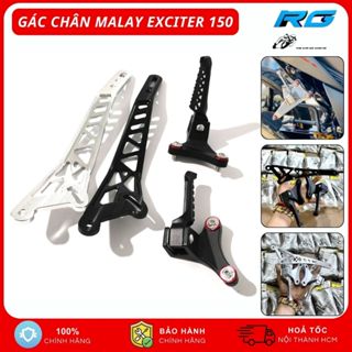  Gác Chân Malay Exciter 150 Ex 155 Nhôm CNC Nguyên Khối Sơn Tĩnh Điện Độ Kiểng Đẹp Siêu Gắn Dễ Dàng 