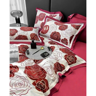 Set Chăn Ga Gối Lụa Tencel Hoa Freemondle (Set 4 món)