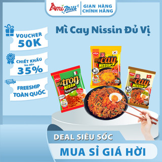  Mì Cay Nissin Vị Gà Cay Phô Mai Hàn Quốc – Gói 72g | Sự Kết Hợp Hoàn Hảo Giữa Cay Nồng Và Phô Mai Thơm Lừng 