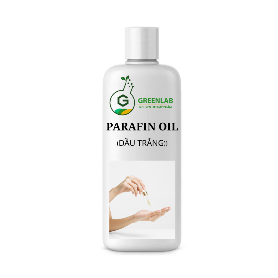 Parafin Oil (Dầu khoáng) Greenlab - 1l - Nguyên liệu mỹ phẩm