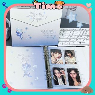  Album Ảnh Sổ Còng A5 Binder Đựng Card Bìa Nam Châm Timo VPBL15 