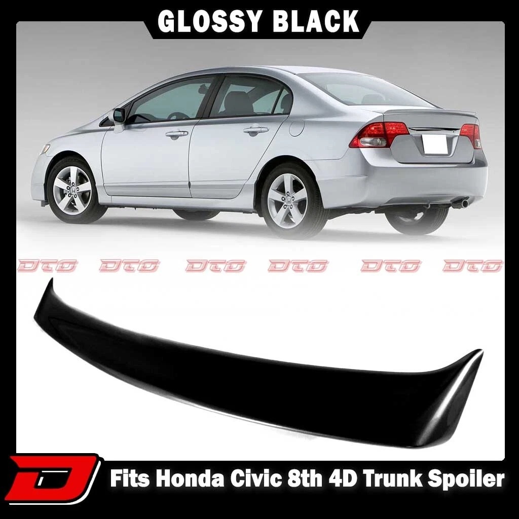 Cánh gió cốp sau phù hợp xe Honda Civic 8th 2006-2007-2008-2009-2010-2011 4DR Sedan trang trí xe hơi