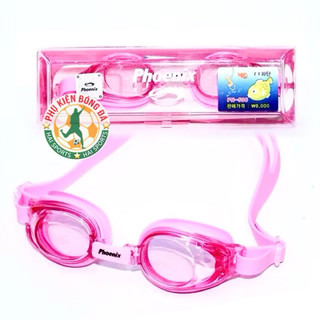 Kính bơi phoenix np506 người lớn,trẻ em từ 5 tuổi chở lên + hộp đựng và 2 cầu nối -kính bơi trẻ em