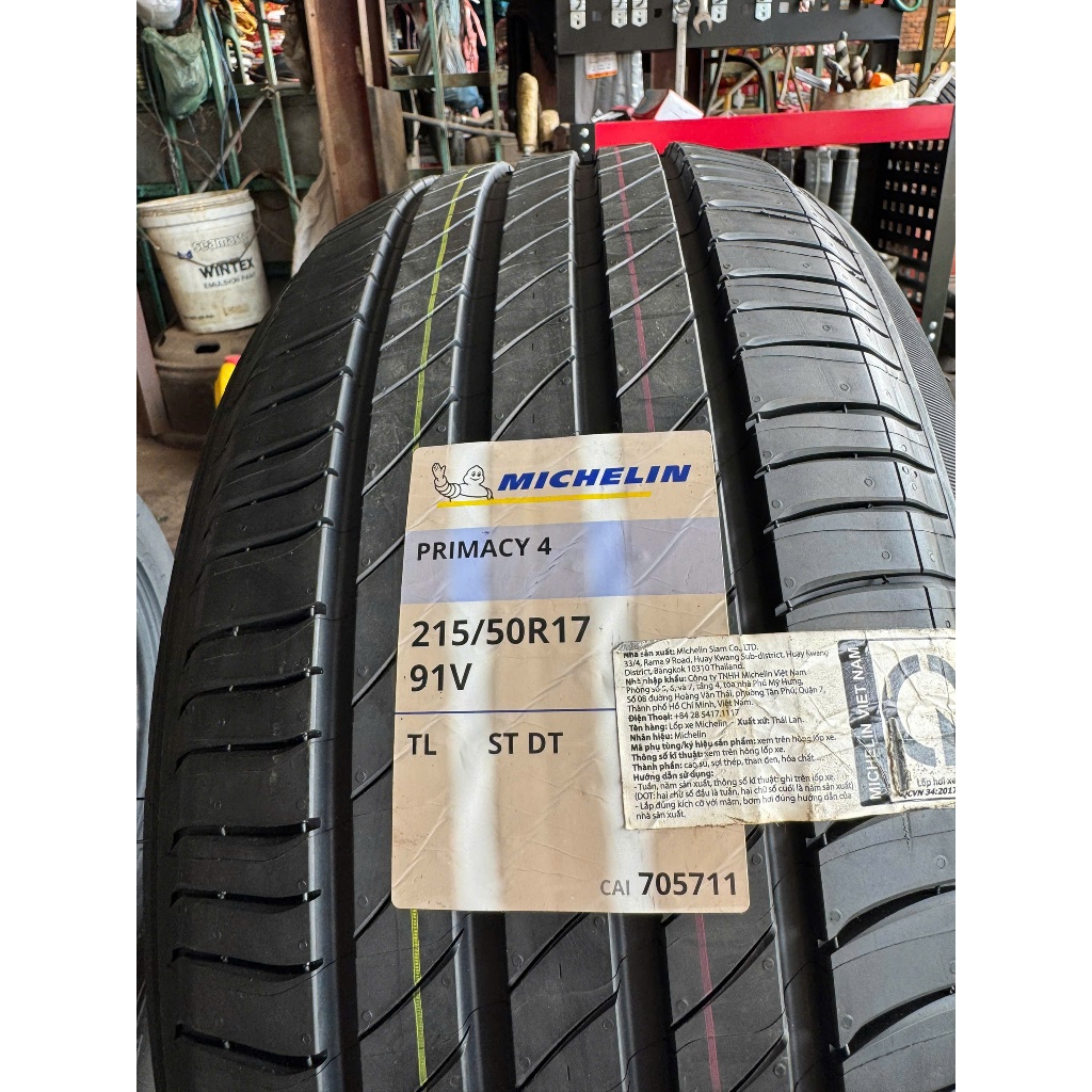 Vỏ lốp Michelin 215/50R17 Primacy4 MCL