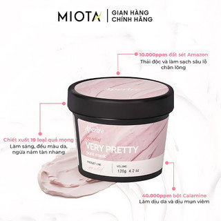 Mặt Nạ Đất Sét Aperire xanh, hồng Spa Relief Pore Mask 120g Dhskincare