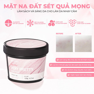 Mặt Nạ Đất Sét Aperire xanh, hồng Spa Relief Pore Mask 120g Dhskincare