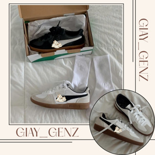 Giày Pu_Palermo Nam Nữ, (ẢNH THẬT Ở ĐÁNH GIÁ) Giày Thể Thao Đủ Màu Đen Trắng Xám Full Box Bill Bản Basics