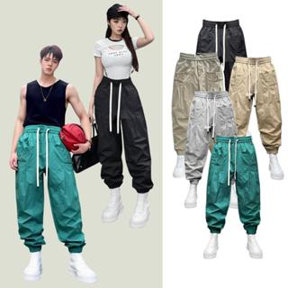 Quần Jogger Ống Rộng Bo Gấu Vải Gió Thô Dày, Đứng Phom Unic Collections ( JGKK )