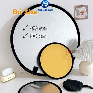  Tấm Hắt Sáng 2in1 Tròn Miếng Hắt Sáng 2 Trong 1 Chụp Ảnh Chuyên Nghiệp 