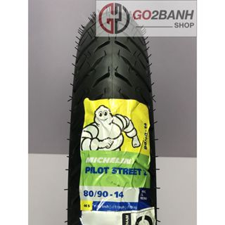 Vỏ Michelin Pilot Street 2 80/90-14, 90/90-14, 100/90-14, 80/90-16 vỏ xe Airblade, Vision, Pcx cũ, SH Mode không ruột