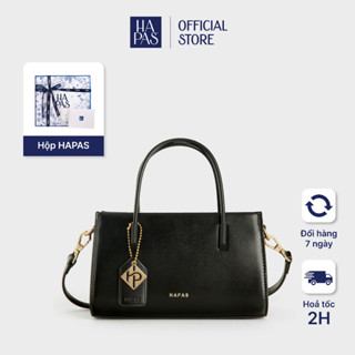 [Hỏa tốc HCM 2H] Túi Xách Nữ Quai Xách Đeo Chéo Cầm Tay LaMuse Phủ Màu Tag Vuông HAPAS - TXT221226