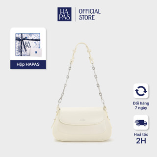 [Hỏa tốc HCM 2H] Túi Xách Nữ HAPAS Đeo Vai Đeo Chéo Chain Handle Size 23 - TDV24037