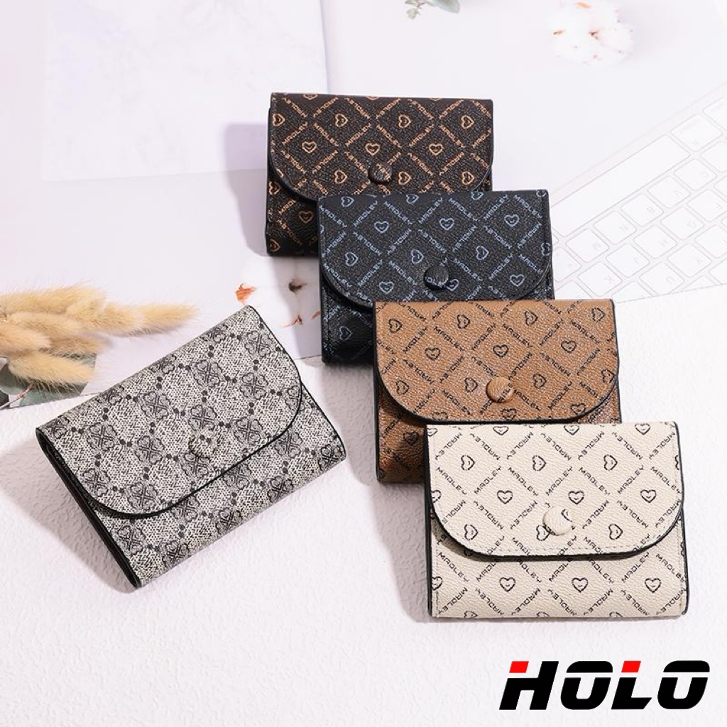 Ví thời trang phong cách mới, sức chứa lớn, dễ mang theo, ví đựng tiền xu, ví nữ