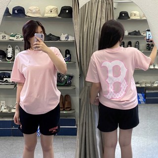   Auth  Áo THUN NEW E-RA MLB ESSENTIAL MONO PINK 15488801 - Unisex Nam Nữ hàng chính hãng Authentic 100% 