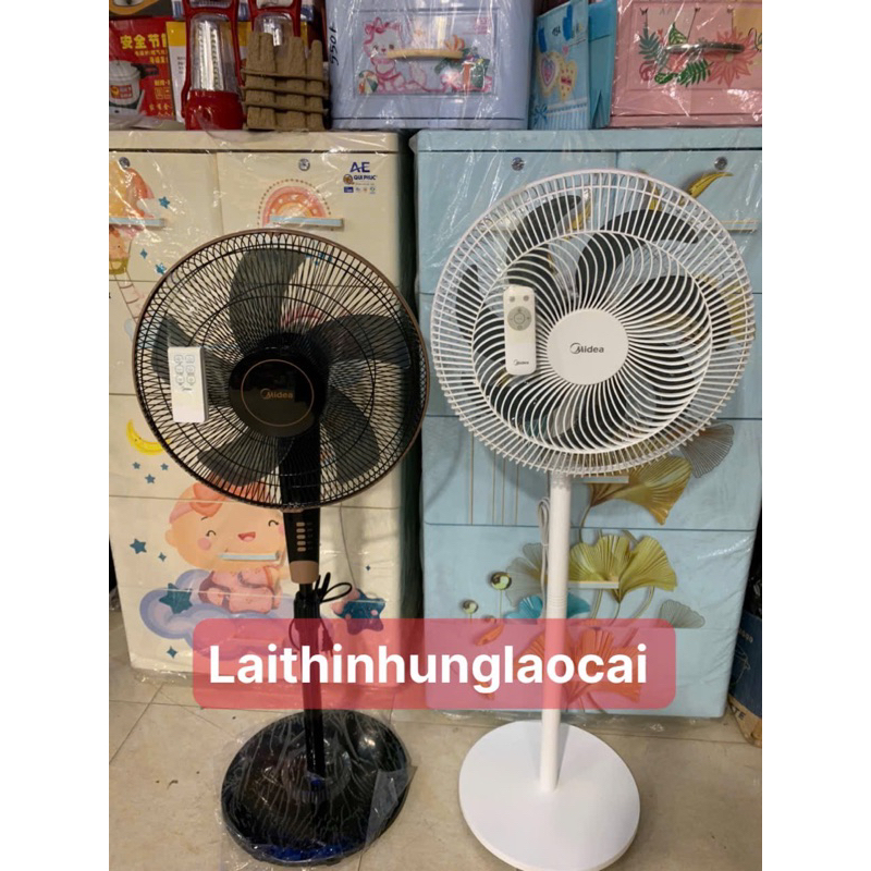 Quạt cây MIDEA có điều khiển 5 cánh siêu êm,siêu bền