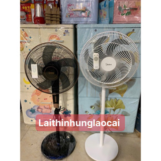 Quạt cây MIDEA có điều khiển 5 cánh siêu êm,siêu bền