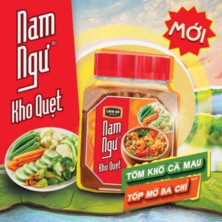  Kho Quẹt Nam Ngư Tôm Khô Cà Mau Tóp Mỡ Ba Chỉ 200gr 