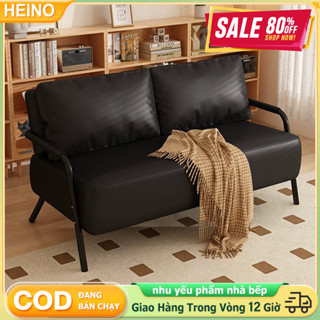 HEINO Ghế Sofa Vải Đơn Vuông Khối - Vải Chống Bẩn, Tiết Kiệm Không Gian Cho Phòng Trọ & Nhà Nhỏ