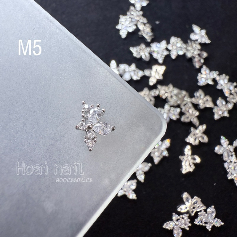 Charm gắn móng tay nơ M5 (giá 1 cái)