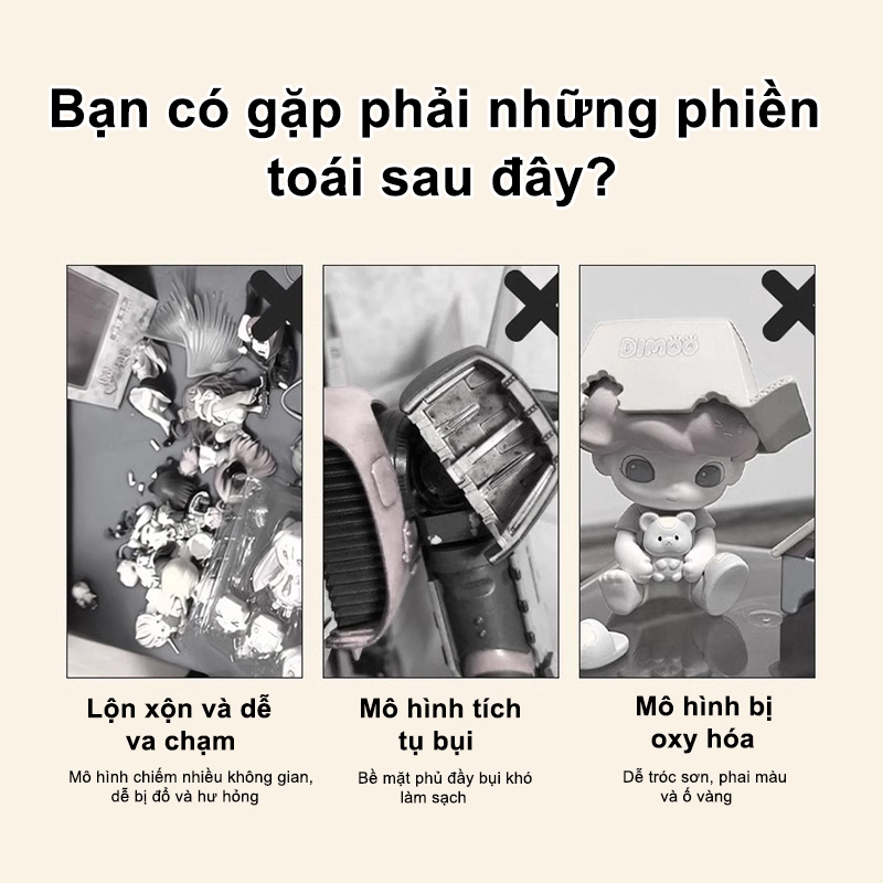 SUNNY BIERE Tủ Kính Trong Suốt Cao Cấp Kệ Trưng Bày Mô Hình Nước Hoa Lego Nhân Vật Yêu Thích | BigBuy360 - bigbuy360.vn