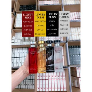 (Giá sỉ rẻ HCM) Combo 2 chai Nước hoa Dubai LUXURY nam nữ 30ml và 50ml -Nước hoa LUXURY DUBAI