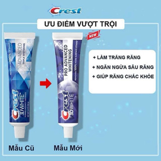 KEM ĐÁNH RĂNG CREST 3D [HÀNG CHÍNH HÃNG]