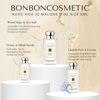 Nước Hoa Jo Malone Minisize 9ml Dạng Xịt - BONBONCOSMETIC