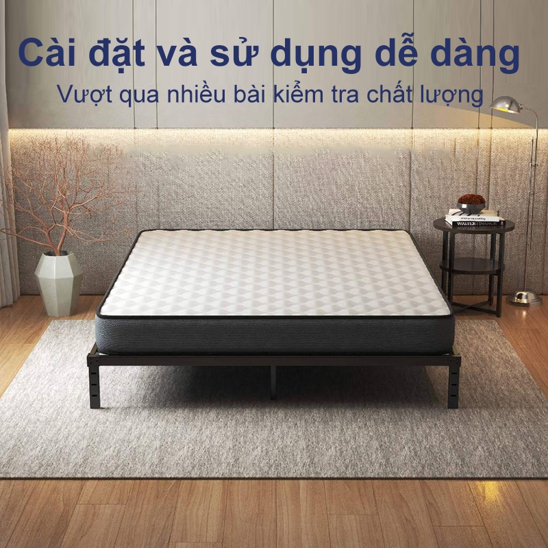 REX Giường sắt Với Thanh Đỡ Bằng Thép hiện đại đơn giản 1.8m giường sắt đôi gia cố dày  khung sắt | BigBuy360 - bigbuy360.vn