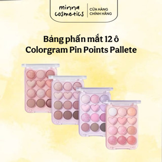 [Colorgram] Bảng Phấn Mắt 12 Ô Colorgram Pin Point Palettes