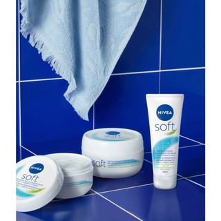 Kem dưỡng da Nivea soft dạng tuýp 75ml