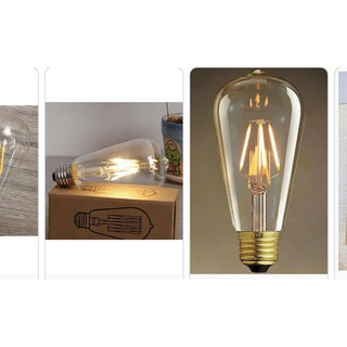 Bóng led giả sợi đốt edison g45 4w