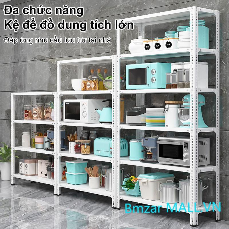 BMZAR Kệ sắt v lỗ Có thể chịu được 700kg Kệ hàng Không cần ốc vít lắp ráp Kệ để đồ Dễ chỉnh độ cao | BigBuy360 - bigbuy360.vn