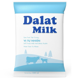 Sữa tươi tiệt trùng Dalat Milk 180/220ml