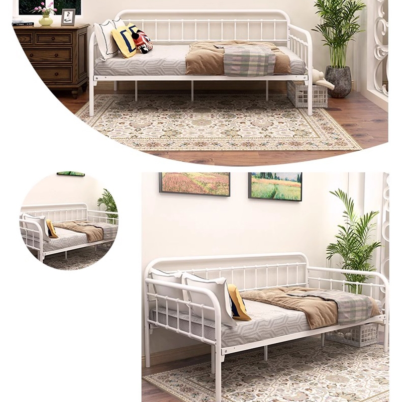 Sofa Giường Khung Sắt Đa Năng 2in1  Điều Chỉnh Thiết Kế Tối Giản Cho Căn Hộ Nhỏ | BigBuy360 - bigbuy360.vn