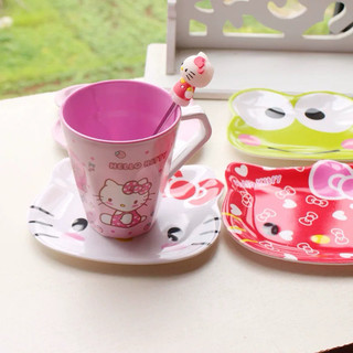 🌸𝐓𝐀̣̆𝐍𝐆 𝐐𝐔𝐀̀🌸 Dĩa 3D Doremon - Hello Kitty - Doraemon