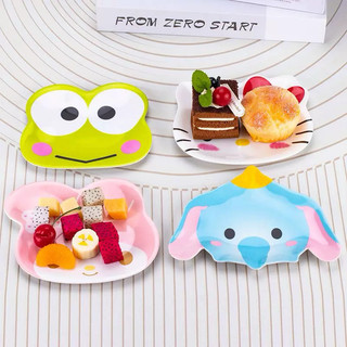 🌸𝐓𝐀̣̆𝐍𝐆 𝐐𝐔𝐀̀🌸 Dĩa 3D Doremon - Hello Kitty - Doraemon