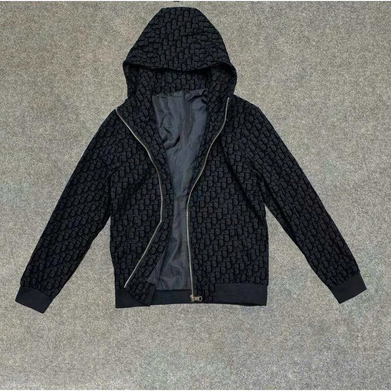 Áo Khoác Gió có mũ Di.o...r in kín 2 Lớp Hót Trend, Áo Gió Nam Nữ Mũ Trùm Cho Boy Phố, Áo Khoác Dù Vải Đẹp,hhn