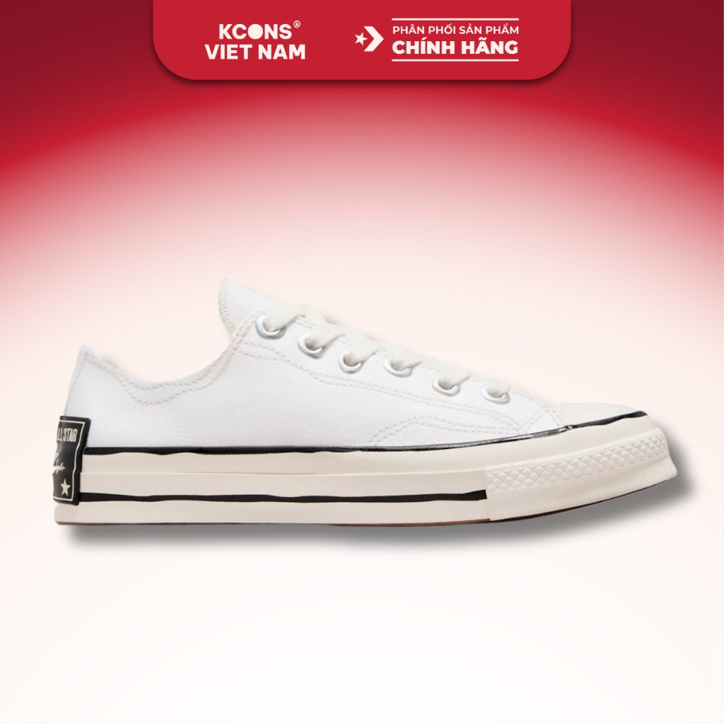 Giày Converse Chuck 1970s OX "Sketch Pack" White A08525C