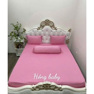 Bộ Drap Thun Hàn Quốc Mát Lạnh {4 MÓN} Cực Hot