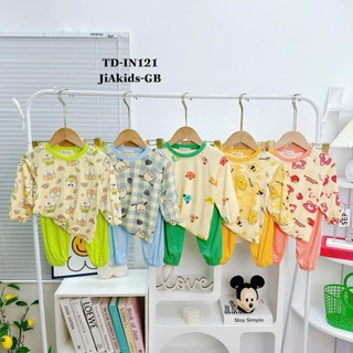 Bộ Dài Tay MINKY MOM Chính Hãng Bé Trai Bé Gái Quần Alibaba Cho Bé 8-28kg - Babulala TD-IN-68 