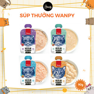 Súp thưởng Nắp Vặn 90g Cho Mèo, Hợp Khẩu Vị, Dinh Dưỡng Đa Dạng, Cân Đối Cho Bé Mèo,Shinnopet
