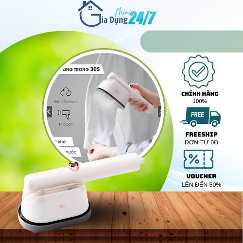 Bàn là hơi nước du lịch Lebenlang LBL5287, bàn ủi mini, bàn ủi hơi nước - Bảo hành 24 tháng