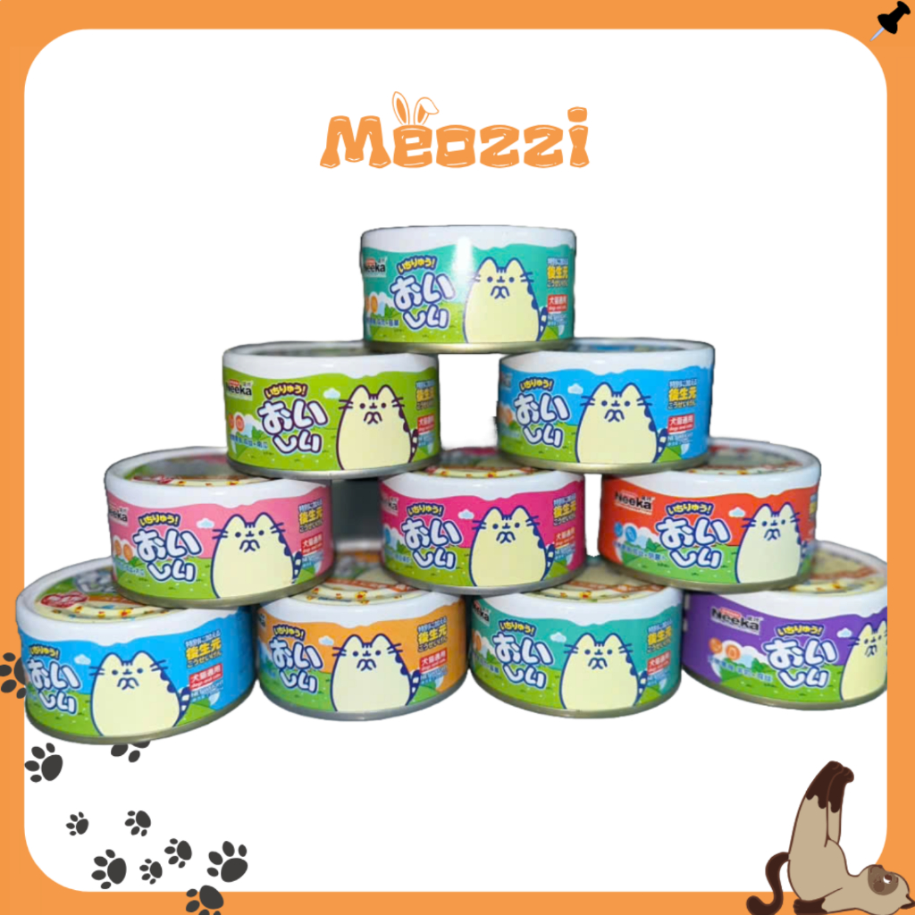 [Combo 8-30 lon] Pate Neeka lon 85g dành cho mèo-Pate cho mèo - MEOZZI