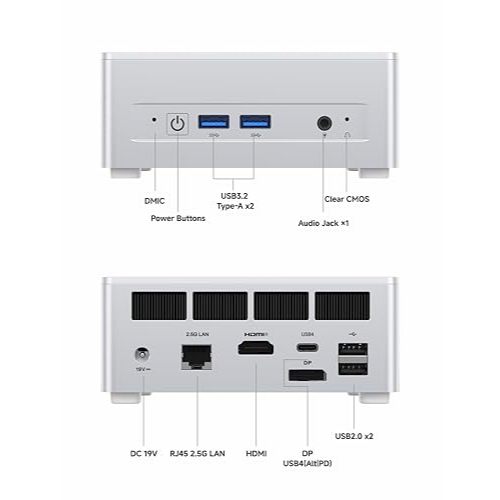 Mini PC Minisforum UM870 AMD Ryzen 7 8745H 7840HS Máy tính 870 DDR5 NVMe4  Wifi 6E, Bluetooth 5.2 | BigBuy360 - bigbuy360.vn